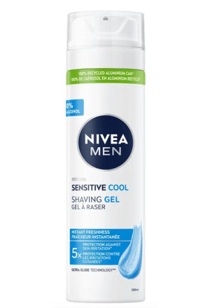 Nivea MEN Gel à raser Sens Cool Ds 200 ml