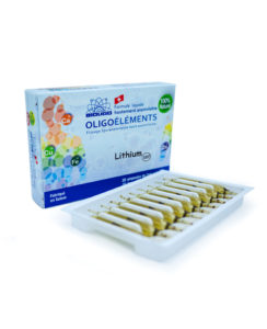Bioligo Lithium formule liquide ionisée sans alcool 20 x 2ml Bioligo Lithium formule liquide ionisée sans alcool 20 x 2ml