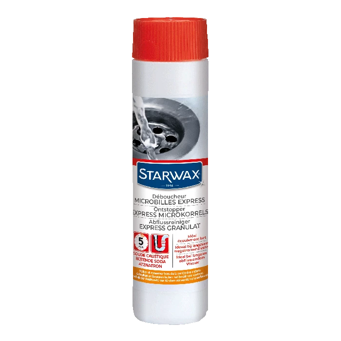 STARWAX Déboucheur Express Granulés Fl 500g