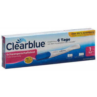 Test de grossesse Clearblue Détection précoce Test de grossesse Clearblue Détection précoce