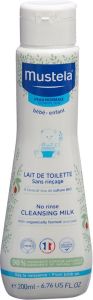 Lait démaquillant Mustela peau normale sans rinçage Fl 200ml