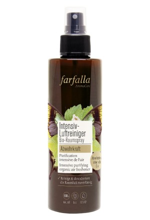 FARFALLA Spray d'ambiance bio Intens Purificateur d'air 200ml FARFALLA Spray d'ambiance bio Intens Purificateur d'air 200ml
