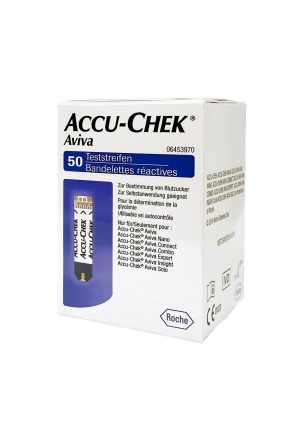 ACCU-CHEK (PI-APS) Aviva Bandelettes de test 50 pièces