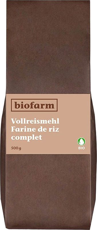 Farine de riz BIOFARM Bourgeon Btl 500g