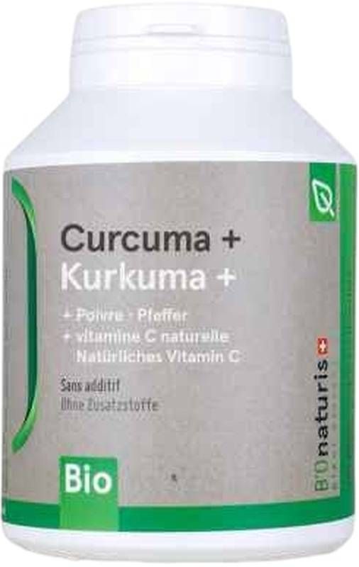 Gélules de curcuma plus BIOnaturis 180 gélules Gélules de curcuma plus BIOnaturis 180 gélules