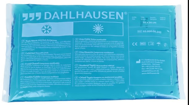 DAHLHAUSEN Compresse froid/chaud 16x26cm Thérapie 15 pièces