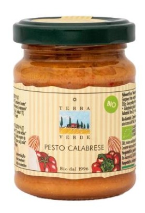 TERRA VERDE Pesto Calabrese pot 120g