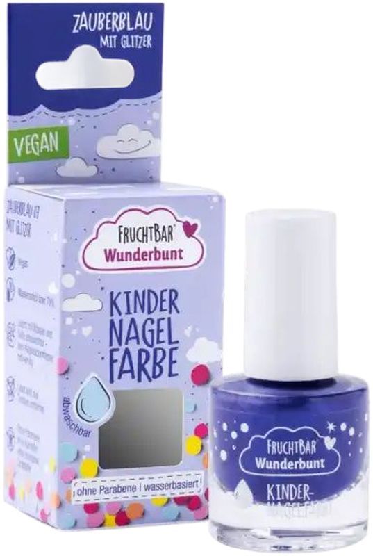 FRUCHTBAR Wunderbunt Kind Nagelfa bleu magique 7ml