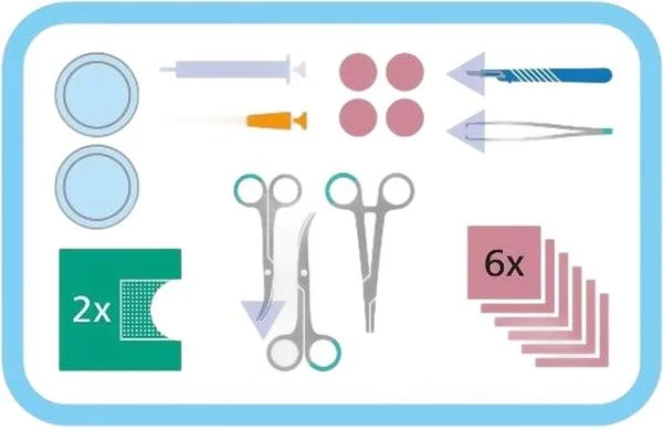 MediSet Kit de suture 480024