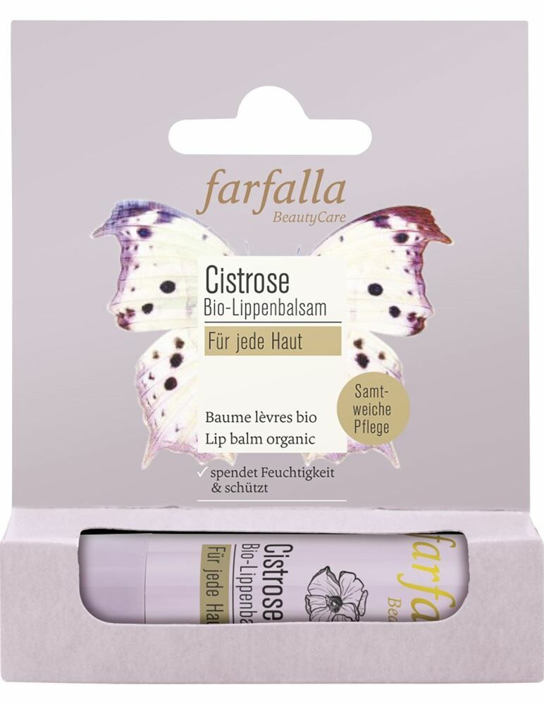 Baume à lèvres bio FARFALLA Cistrose 4.6ml Baume à lèvres bio FARFALLA Cistrose 4.6ml