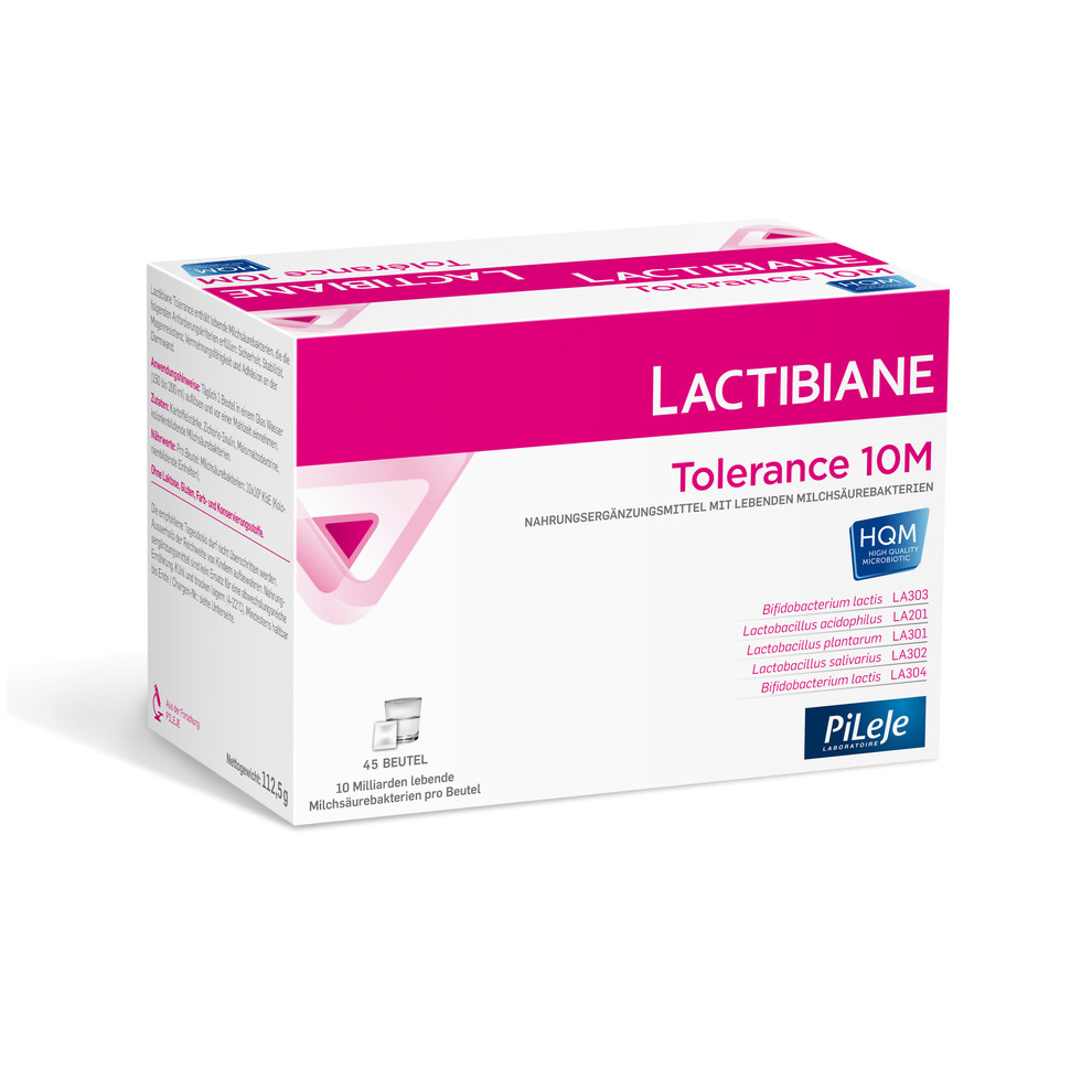 LACTIBIANE Tolerance 10M sachet de 45 pièces LACTIBIANE Tolerance 10M sachet de 45 pièces