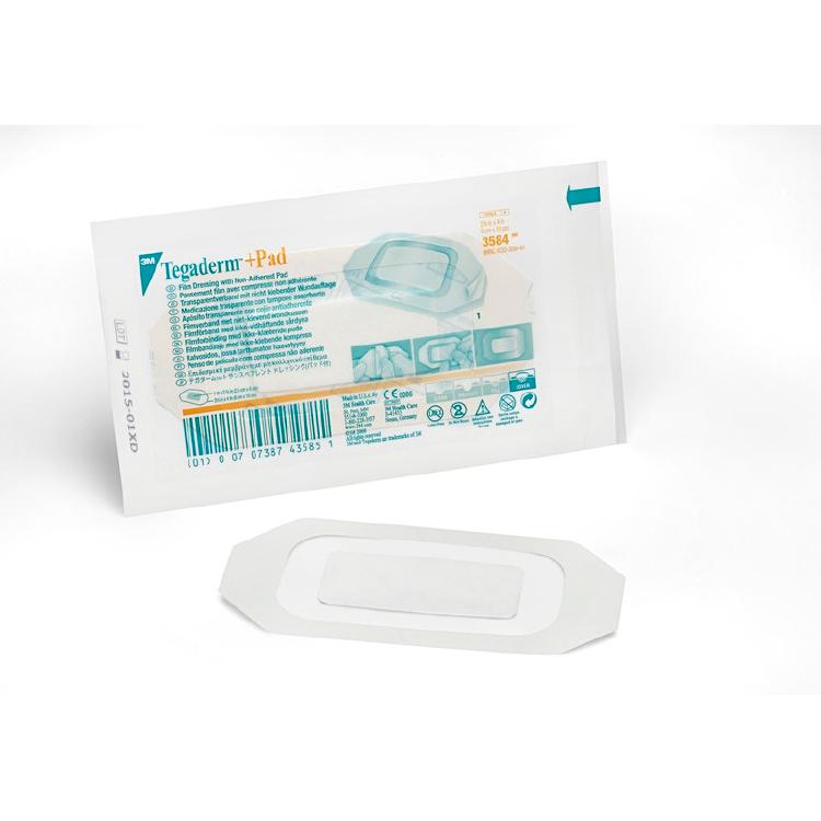 3M Tegaderm+Pad 6x10cm Coussinet pour plaie 2.5x6cm 50 pièces 3M Tegaderm+Pad 6x10cm Coussinet pour plaie 2.5x6cm 50 pièces