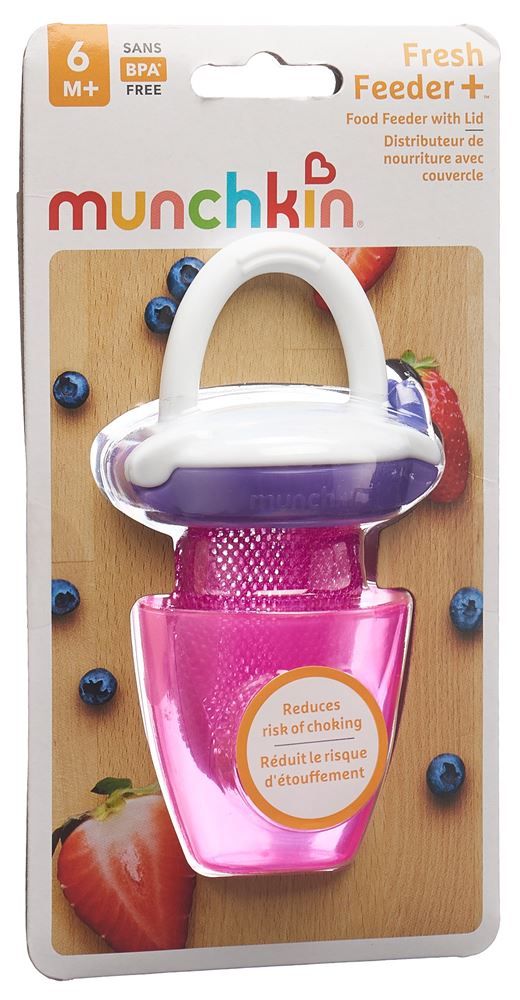 Tétine MUNCHKIN pour aliments frais Capuchon de protection