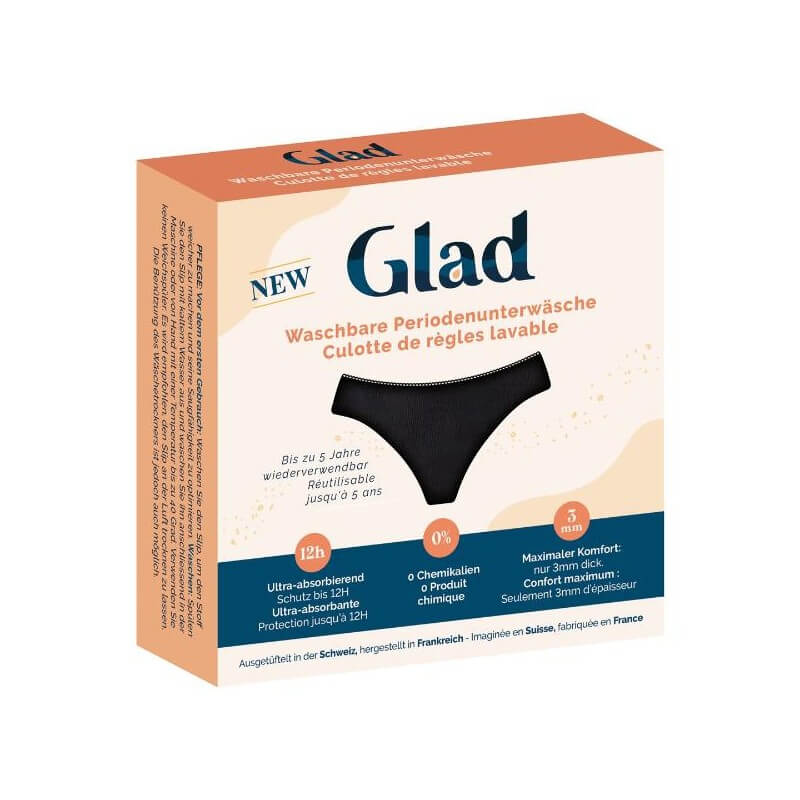 Glad nuit sous-vêtements périodiques lavables S fort