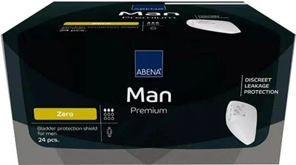 Abena Man Premium Zero rouge 24