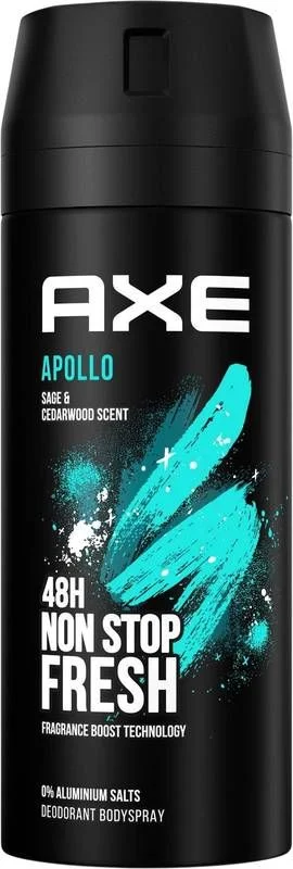 AXE Déodorant Spray pour le corps Apollo Aeros Spr 150ml