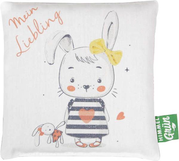 Ciel vert Coussin aux pépins de raisin 15x15cm Liebl fille