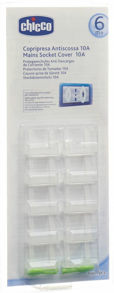 chicco Protège-prise 6m+ 10 pièces