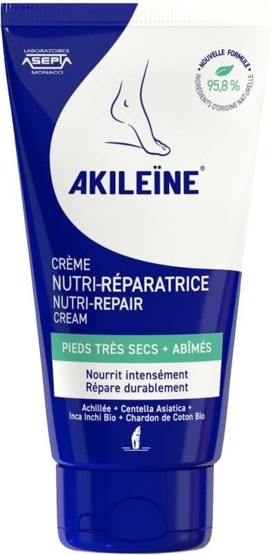 AKILEINE® Blau NutriRepair Crème pour les pieds Tb 75ml AKILEINE® Blau NutriRepair Crème pour les pieds Tb 75ml