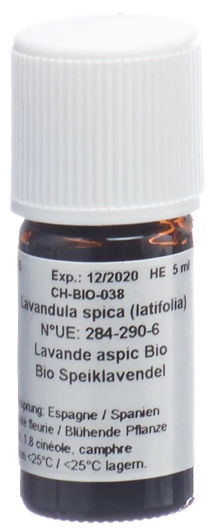 Aromasan Huile essentielle de lavande aspic bio 5ml Aromasan Huile essentielle de lavande aspic bio 5ml