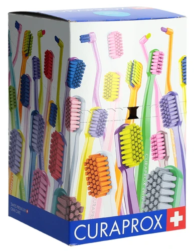 Curaprox CS smart ultra soft brosse à dents boîte 36 pièces