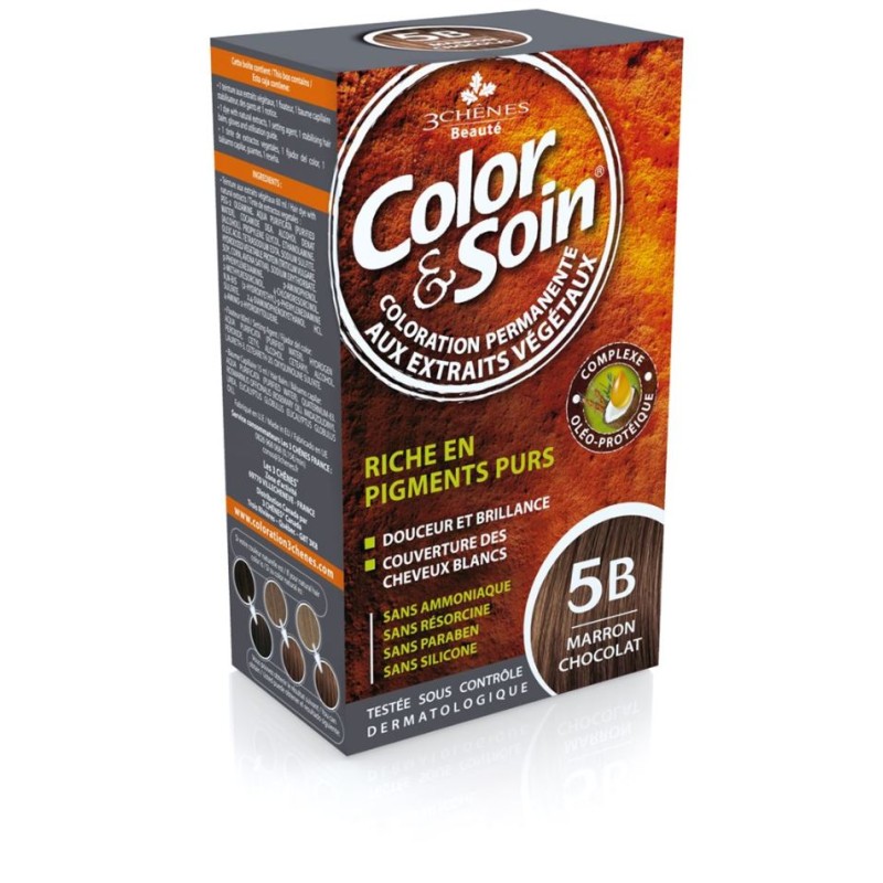 Color & Soin Coloration 5B marron chocolat 135ml