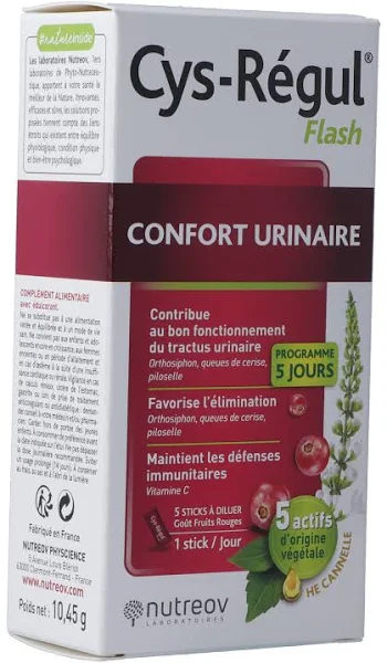 Cys-Régul Flash Stick 5 pièces