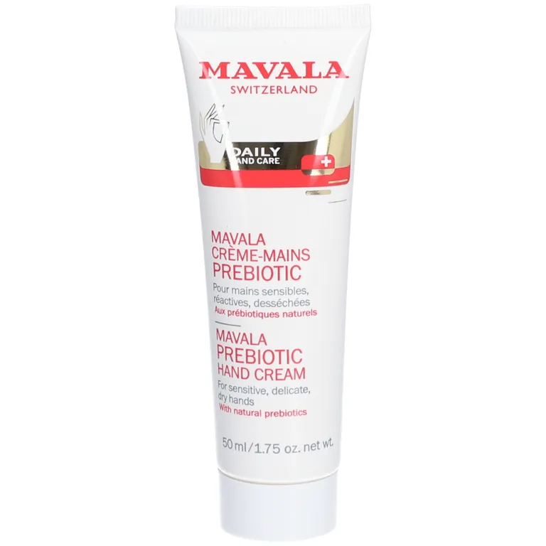 Crème prébiotique pour les mains MAVALA, tube de 50 ml