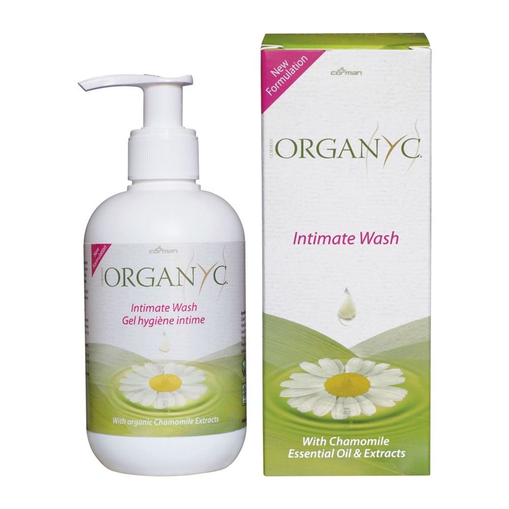 Organyc gel de toilette intime à la camomille 250ml