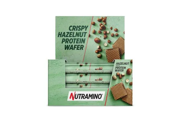 NUTRAMINO Nutra-Go Protein Wafer Hazelnut 12 x 39g