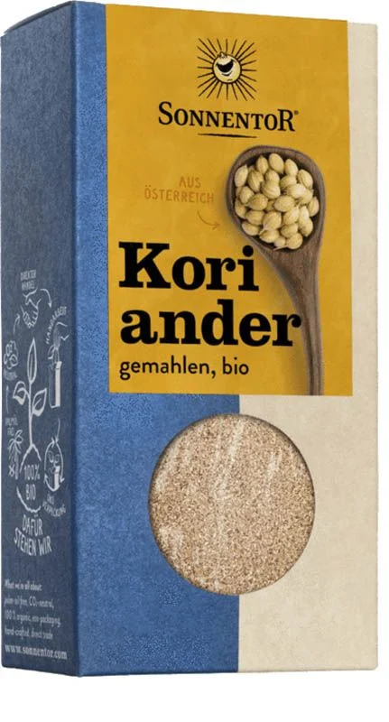SONNENTOR coriandre moulue BIO 40g SONNENTOR coriandre moulue BIO 40g