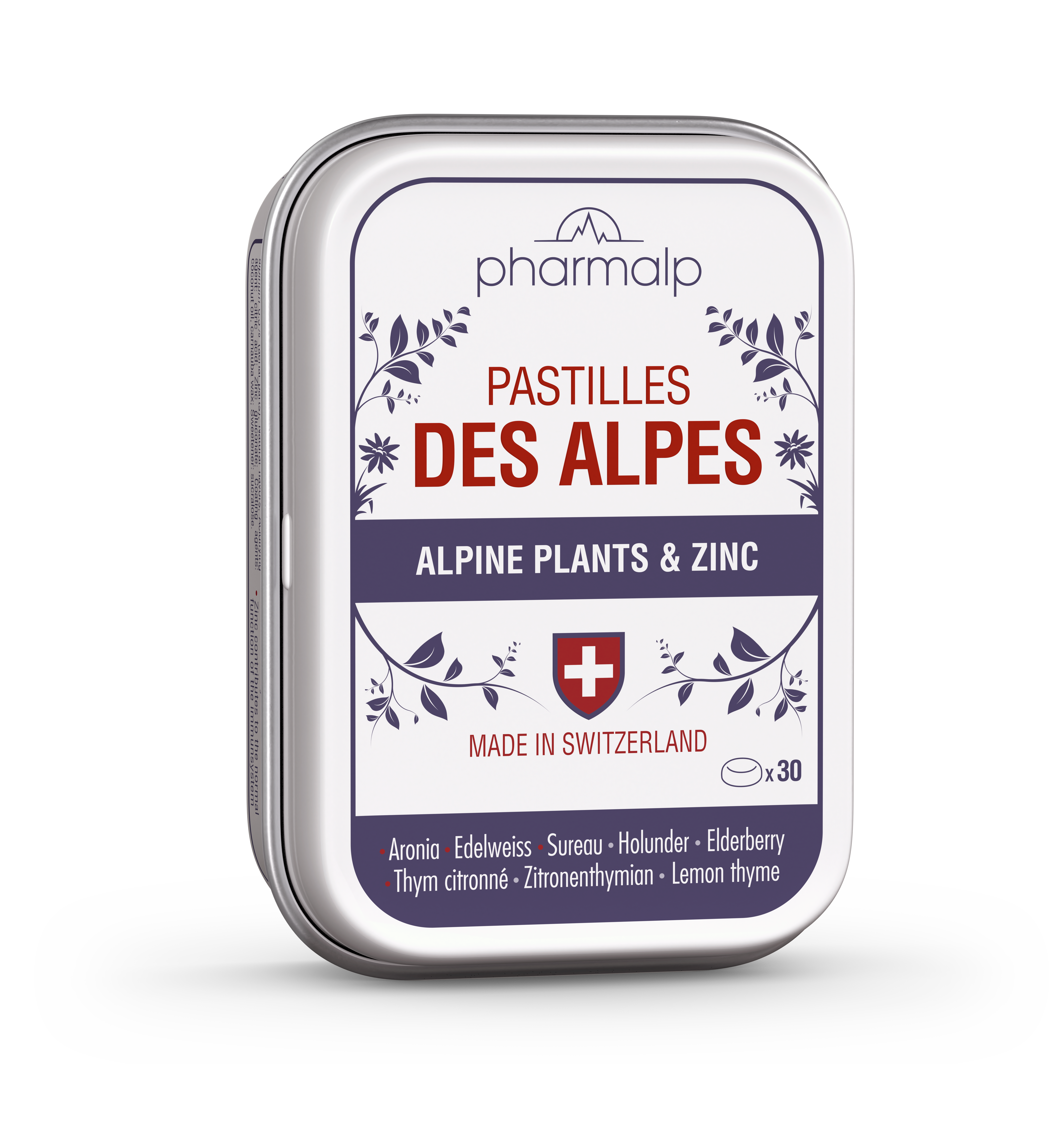 Pharmalp Pastilles des Alpes 30 pièces Pharmalp Pastilles des Alpes 30 pièces