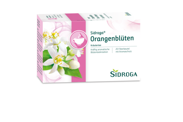 Sidroga Infusion de fleurs d'oranger Btl 20 pièces Sidroga Infusion de fleurs d'oranger Btl 20 pièces