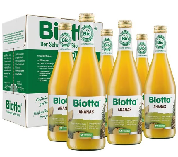 BIOTTA Ananas Bio Fl 5dl