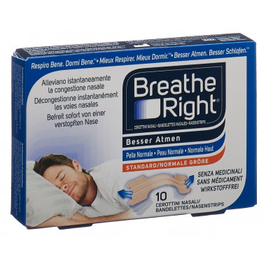 Breathe Right normal 10 pièces