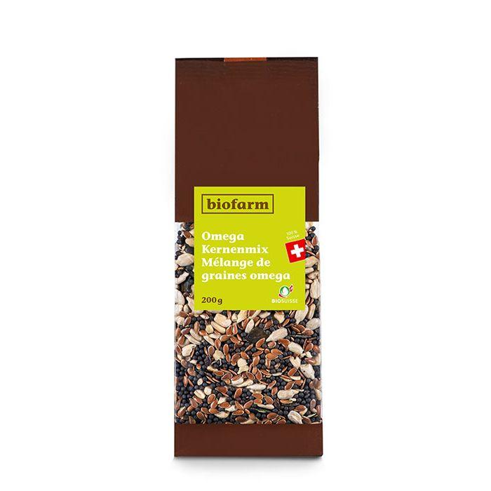 BIOFARM Mélange de graines Omega Bourgeon CH Btl 200g