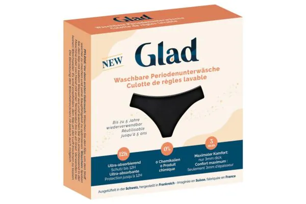 Glad Tag sous-vêtements périodiques lavables M fort