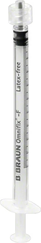 Seringue Omnifix 1ml Luer Lock dosage fin 100 pièces