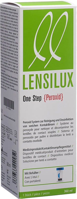 LENSILUX One Step Perox Platin +Conteneur Catal 360ml LENSILUX One Step Perox Platin +Conteneur Catal 360ml