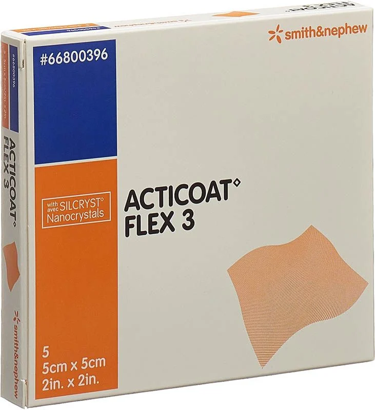 ACTICOAT pansement 5x5cm stérile 5