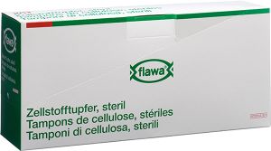 Flawa Tampons en cellulose 4x5cm stériles 70 x 2 pièces