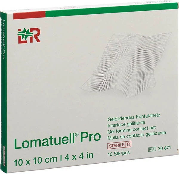 LOMATUELL Pro 10 x 10 cm, lot de 10 pièces