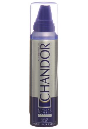 Chandor Colour Styling Mousse Argent 150ml