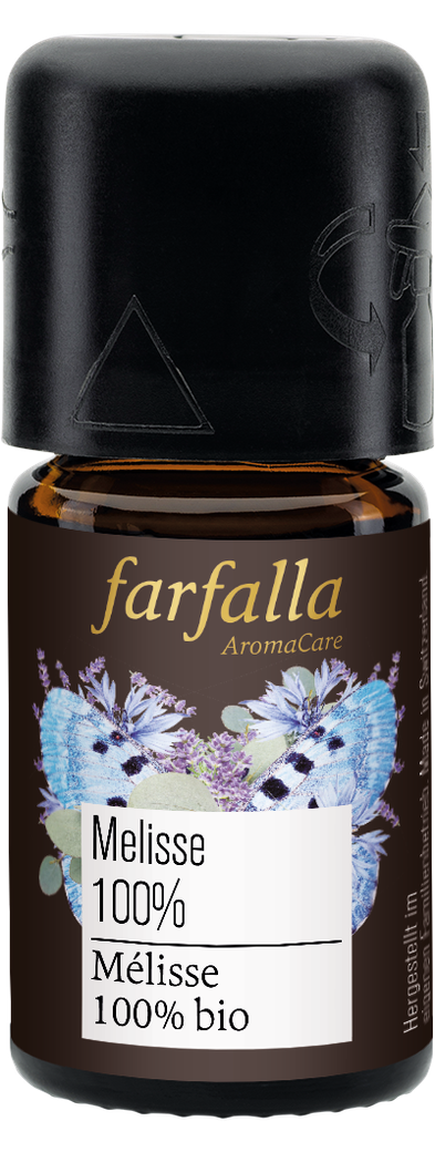 FARFALLA Mélisse 100 % huile essentielle bio Grand Cru 3ml FARFALLA Mélisse 100 % huile essentielle bio Grand Cru 3ml