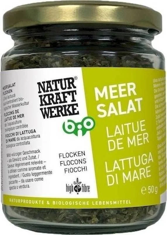 NaturKraftWerke Flocons de laitue de mer bio 50 g