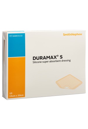 DURAMAX S Silicone Super Absorbeur 15x20cm 10 pièces DURAMAX S Silicone Super Absorbeur 15x20cm 10 pièces