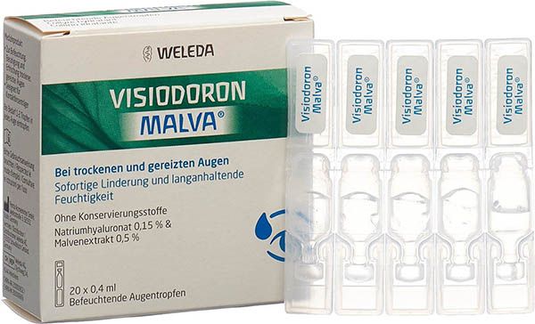 WELEDA Visiodoron Malva Gouttes oculaires 20 x 0.4ml WELEDA Visiodoron Malva Gouttes oculaires 20 x 0.4ml