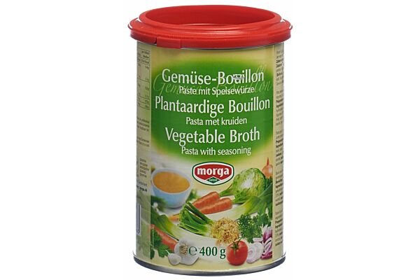 Morga Bouillon de légumes en pâte avec épices 400g Morga Bouillon de légumes en pâte avec épices 400g
