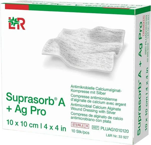 Suprasorb® A+Ag Pro 10x10cm 10 pièces