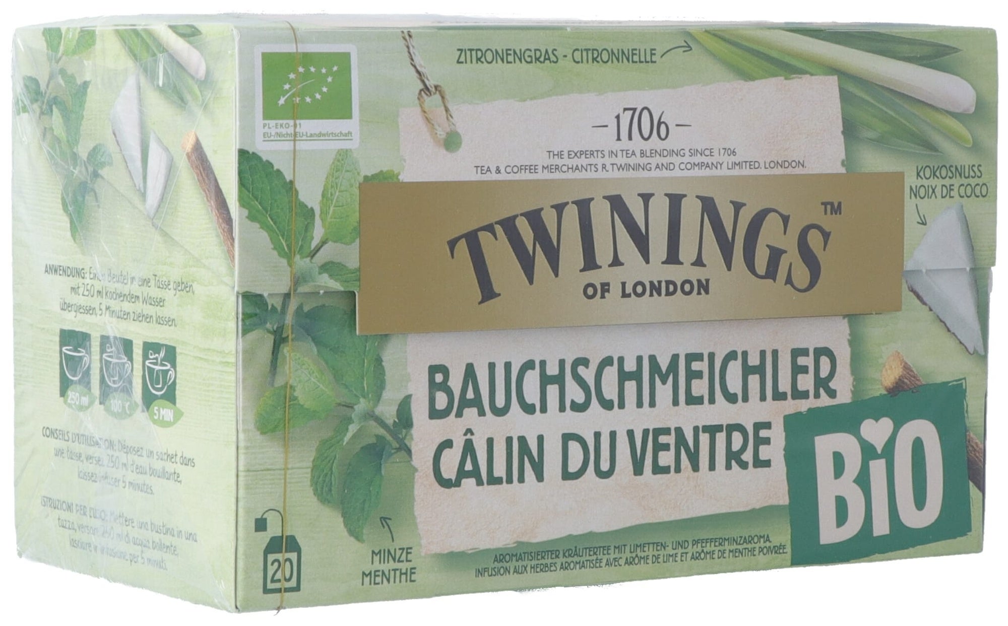 Twinings Ventriloques Bio 20 x 1.7g Twinings Ventriloques Bio 20 x 1.7g